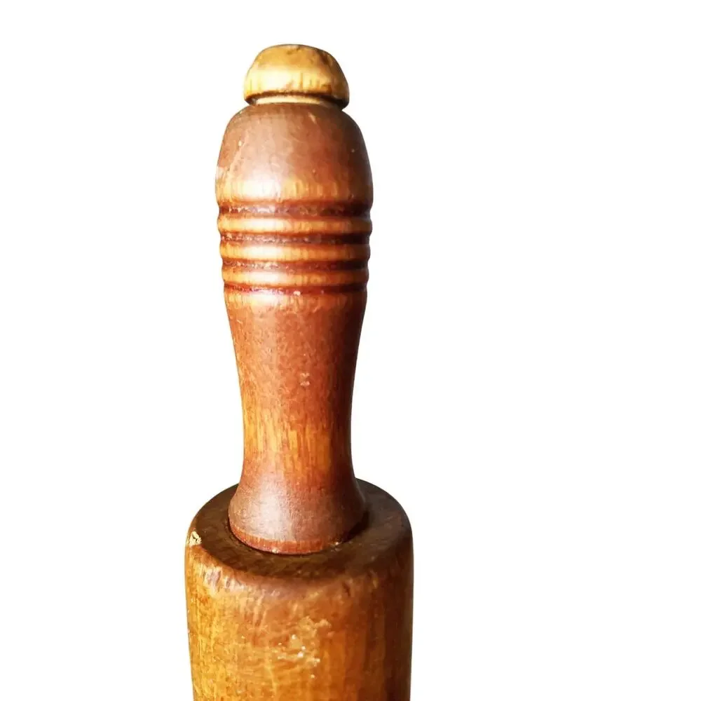 Vintage Slim Wooden Rolling Pin Country Farmhouse Baking
